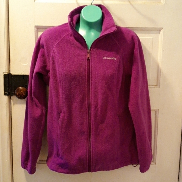 Columbia small fleece jacket purple - Picture 1 of 4